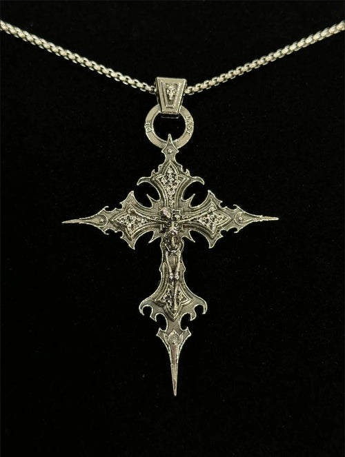 Spire Cross Necklace