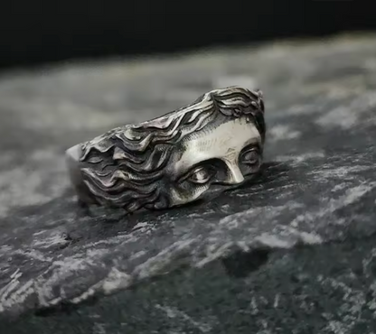 Half Face Ring